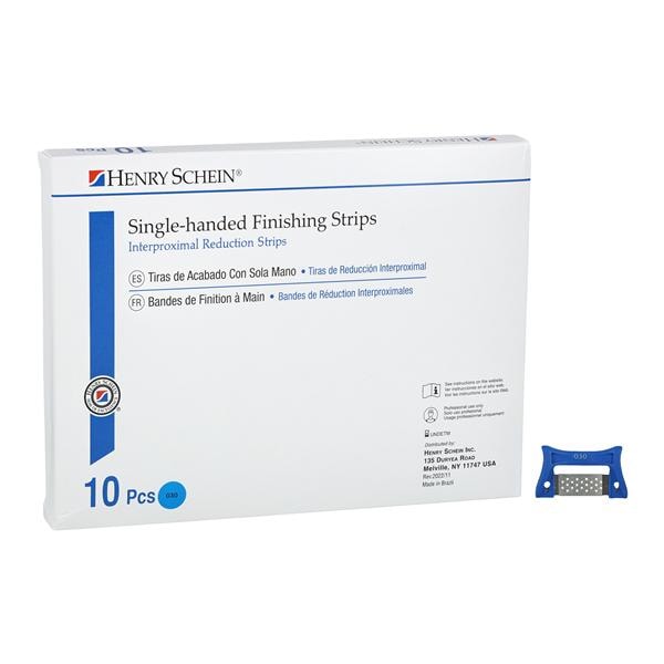 Saw Finishing Strips Double Sided Medium 10/Pk