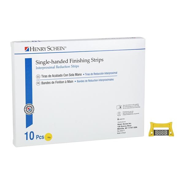 Saw Finishing Strips Single Side Extra Fine 10/Pk