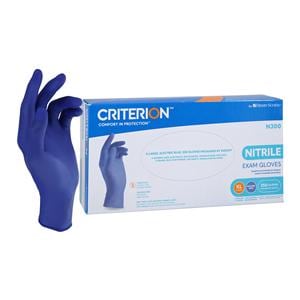 Criterion N300 Nitrile Exam Gloves X-Large Electric Blue Non-Sterile