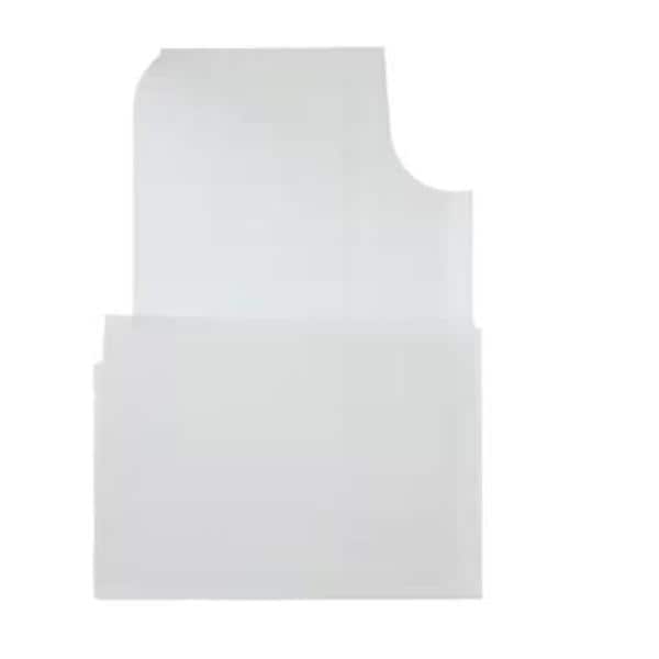 Premium Gown 30 in x 42 in White Medium / Large Disposable 50/Ca