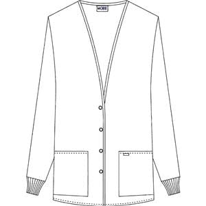 Mobb Warm-Up Jacket 2X Large White Ea