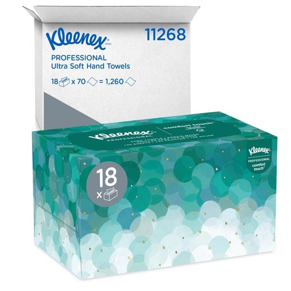 Kleenex POP-UP Paper Towel Hand Towels Multifold Dsp Ppr 1 Ply 9"x10.5" Wt Ca
