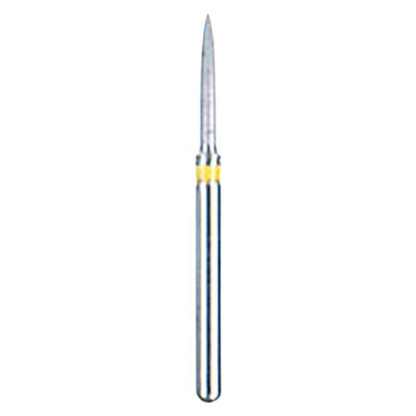 BluWhite Diamond Bur Composite Finishing Friction Grip Fine 4205L 5/Pk