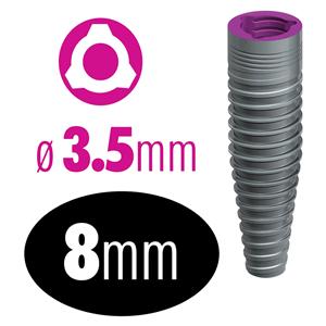 Tricam interne 3.5X8mm 3.5HD