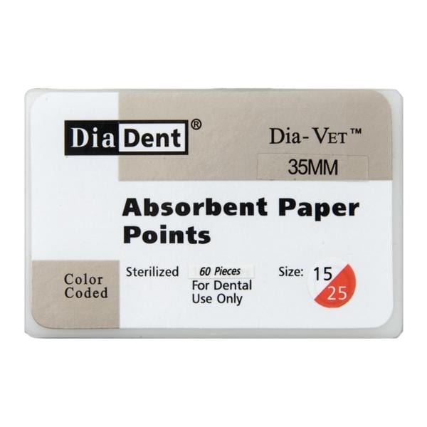 Dia-Vet Absorbent Points 0.02 60/Bx