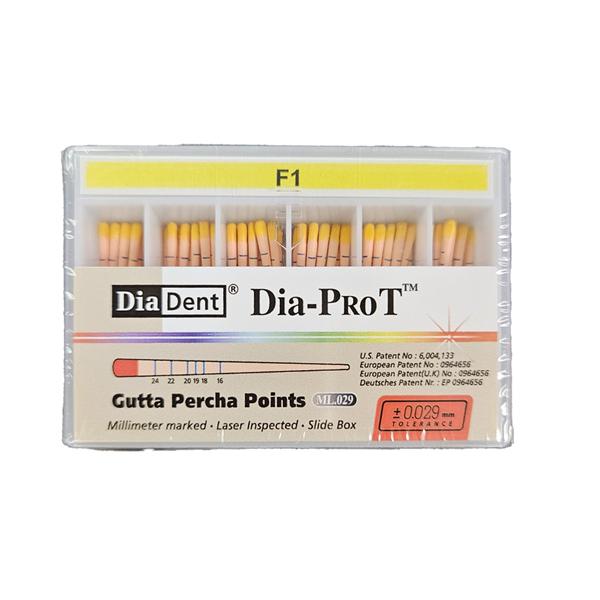 Gutta-percha Dia-Pro T #F1 60/Boîte