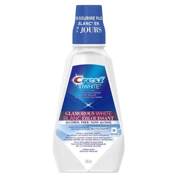 Rince-bouche 32 oz Menthe 1 % de peroxyde d hydrogène 946 mL/bouteille, 6 BT/CA