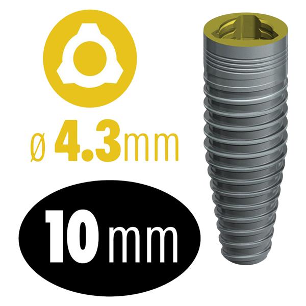 Tricam interne  4.3X10mm