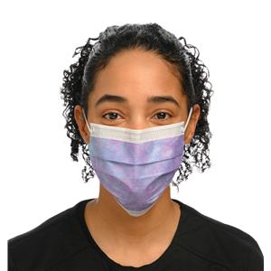 Isofluid Plus Earloop Face Mask Kaleidoscope 50/Bx, 40 BX/CA