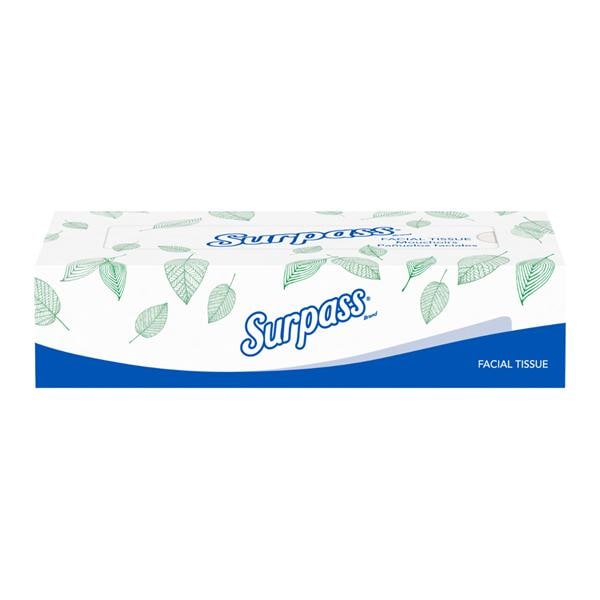 Surpass Facial Tissue White 30Bx/Ca
