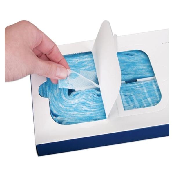 Disposa-Bib Bib Holder Blue Fabric Disposable 200/Bx