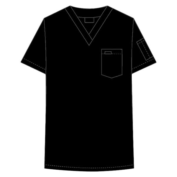 Mobb Top Scrub Unisex Medium Black Ea