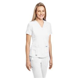 Mobb Top Scrub 2X Large White Ea