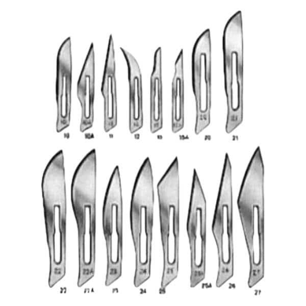 Swann Morton Blade Surgical #12D Sterile 100/Bx