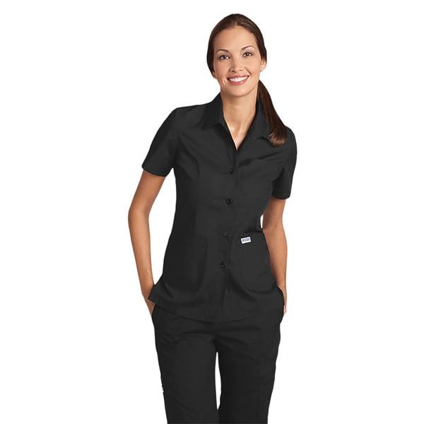 Mobb Top Scrub Womens Large Black Ea