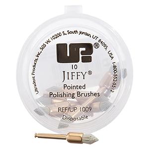 Jiffy Polishing Brush Point 10/Pk