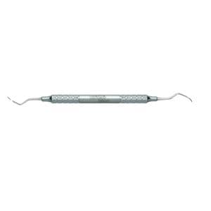 Relyant Détartreur faucille Double extrémité 204 Manche 6 Acier inoxydable Ch.