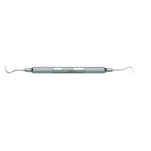Détartreur Faucille décalée Double extrémité H6/H7 Relyant Acier inoxydable Ch.
