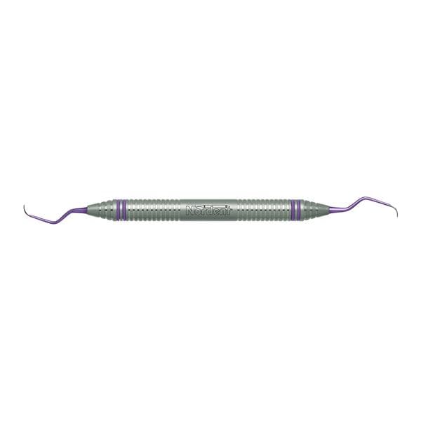 Détartreur pour implants Langer 5/6 Micro Mini Manche à anneau de couleur Ch.