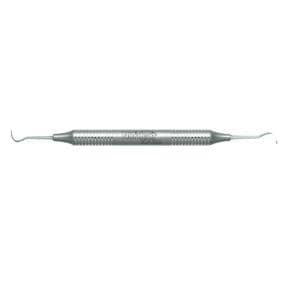 Détartreur faucille NMJ Double extrémité 138 DuraLite rond Acier inoxydable Ch.