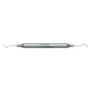 Détartreur faucille Double extrémité 204S DuraLite rond Acier inoxydable Ch.