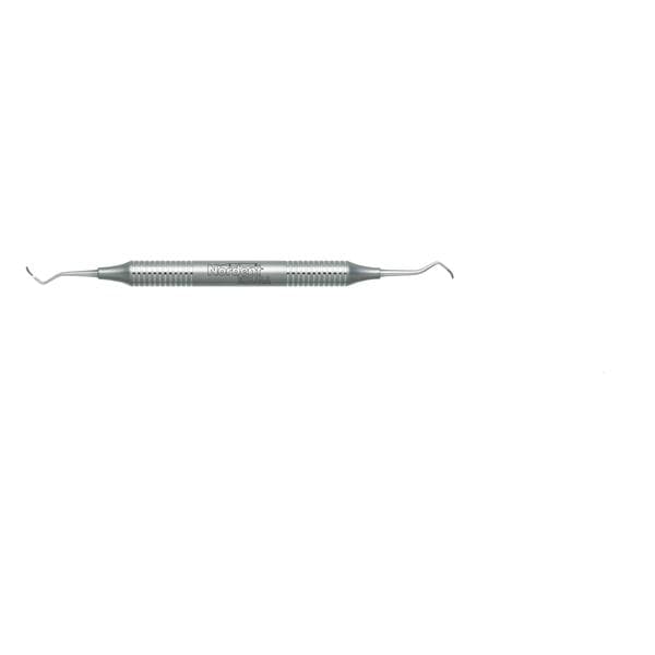 Xdura Curette Columbia Double extrémité 13/14 DuraLite rond Acier inoxydable Ch.