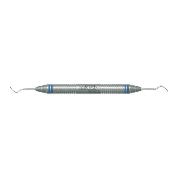 Détartreur Postérieur Dbl.extrémité 204S DuraLite ColorRing Acier inoxydable Ch.
