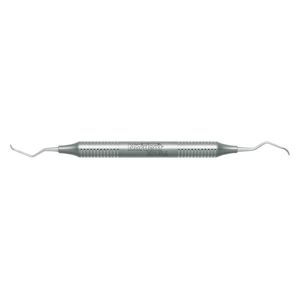 Xdura Curette Columbia Double End Size 2R/2L DuraLite Round Stainless Steel Ea