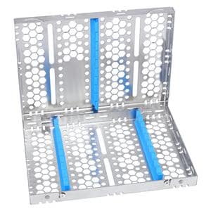 Cassette 100% Stainless Steel Medium Blue 10 Instruments Ea