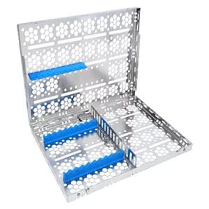 Cassette 100% Stainless Steel Large Fuscia 20 Instruments Ea