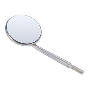 Nordent Mirror Mirror Head 100% SS Size #5 Adlt CS Frnt Srfc 15/16 in 3/Pk