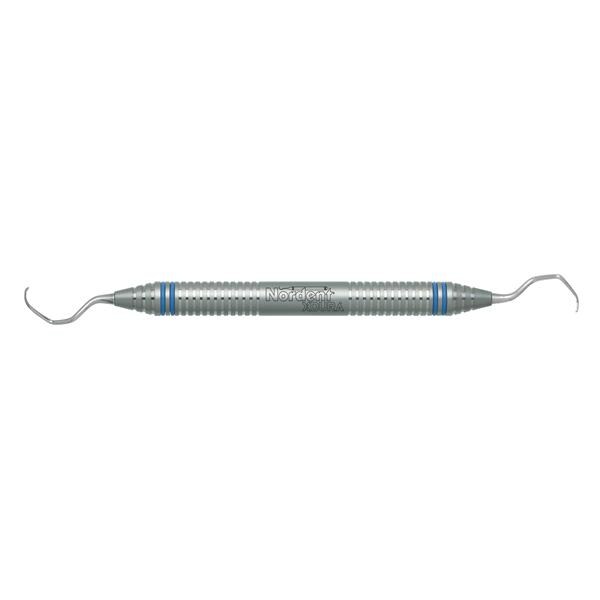 XDURA Curette Gracey Curette Gracey DE Size 17-18 DuraLite ColorRing 100% SS Ea