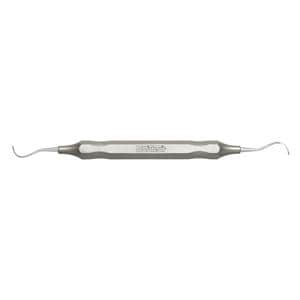 Curette Universel McCall Dbl.extrémité 17/18 DuraLite Hex Acier inoxydable Ch.
