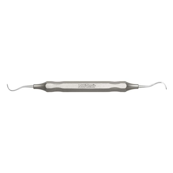 Curette Universel McCall Dbl.extrémité 17/18 DuraLite Hex Acier inoxydable Ch.