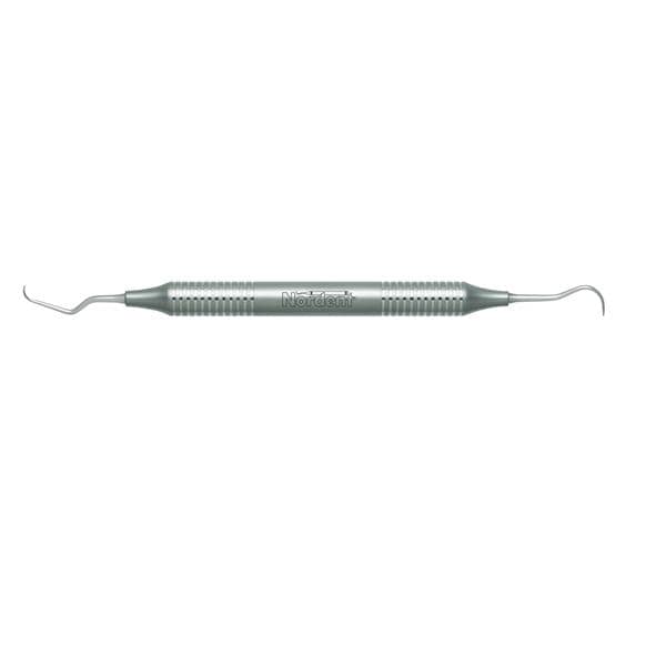 Détartreur Scalette Double extrémité 137ML DuraLite rond Acier inoxydable Ch.