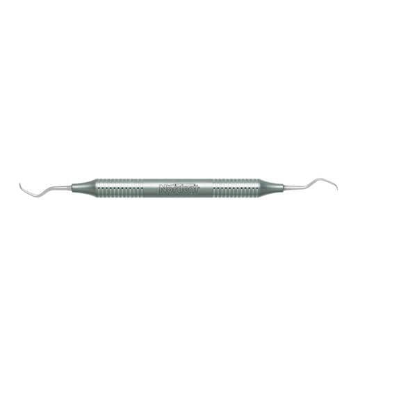 Détartreur Houe / Cuillère Double extrémité DuraLite rond Acier inoxydable Ch.