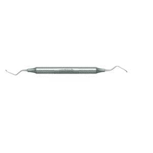 Curette Universel Barnhart Dbl.extrémité 1/2 DuraLite rond Acier inoxydable Ch.