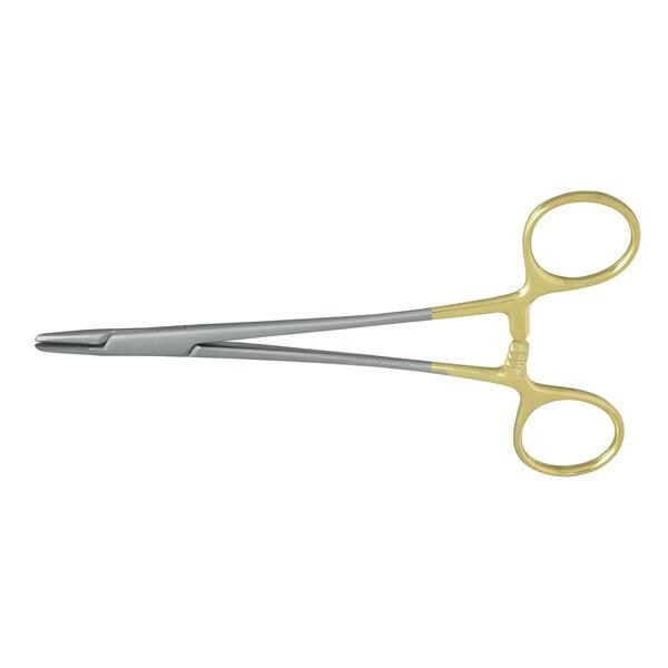Needle Holder Mayo Hegar Serrated Tungsten Carbide 6.5 in / 160 mm Ea