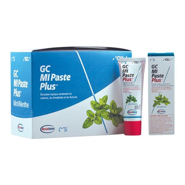 MI Paste Plus Fluoride Treatment 40 Gm Mint Fluoride 10/Bx