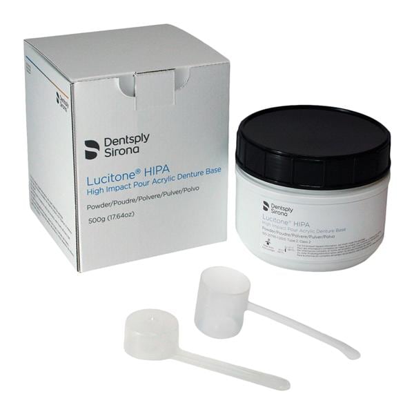 Lucitone HIPA Denture Base Opaque 500 Gm Ea