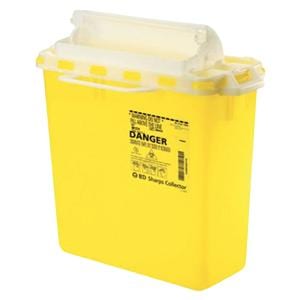 Container Sharps Management 11.4L Biohazard Labeling/Symbol Yellow Ea, 10 EA/CA