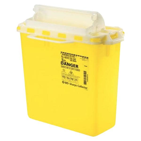 Container Sharps Management 11.4L Biohazard Labeling/Symbol Yellow Ea, 10 EA/CA