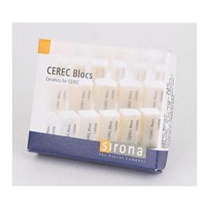 CEREC Blocs C PC Milling Blocks 14 A1C For CEREC 8/Pk