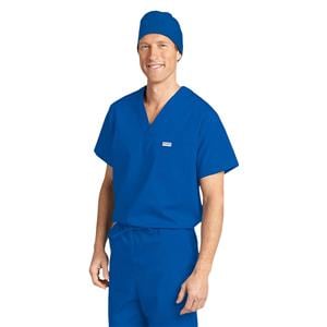 Mobb Top Scrub Unisex 2X Large Royal Blue Ea