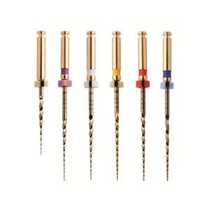 EdgeTaper Platinum Rotary File 21 mm Size Assorted 6/Pk