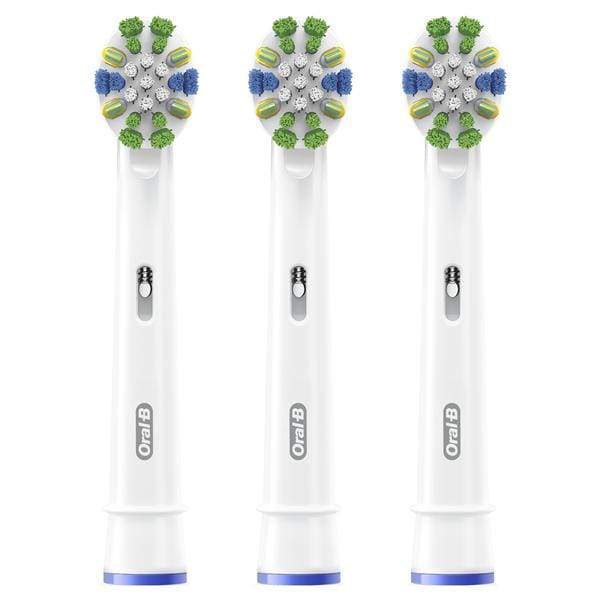 Oral B Toothbrush Replacement Head Refill Floss Action 3/Pk