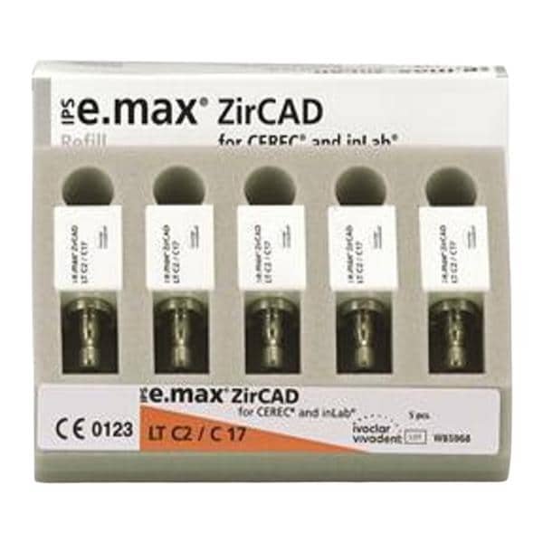 IPS e.max ZirCAD LT Milling Blocks C17 C2 For CEREC 5/Bx