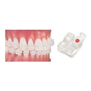 Roth Aesthetic Coated Ceramic Sapphire Bracket 0.022 in LR4 10/Pk