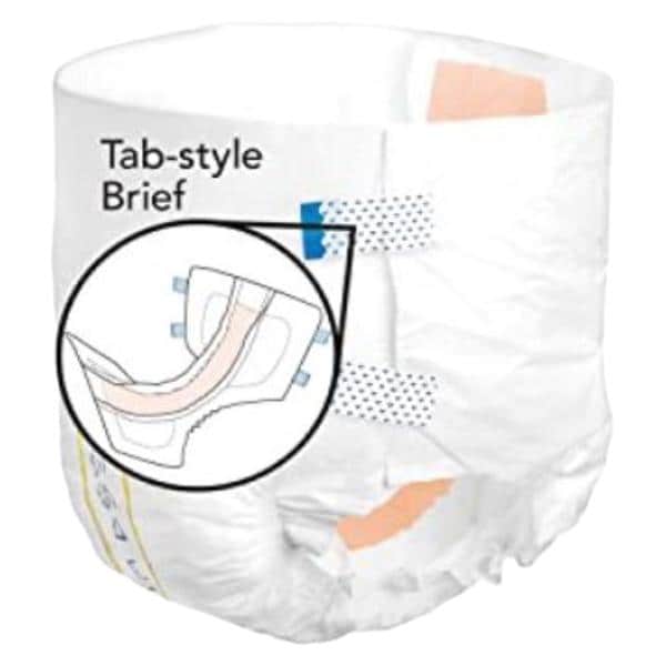 Tranquility ATN Brief Small 24-32" Super Absorbent White Ca
