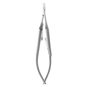 Porte-aiguille Castroviejo Courbé Acier inoxydable 0 Ch.